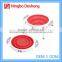 Cheap cooking tools foldable utensils filter mini silicone collapsible