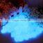 decorative colorful effect turquoise pebble glow paving stone