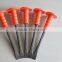 Flat chisel with hand grip rubber handls stone chisel