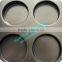 Teflon coated aluminum alloy 15 grooves hamburger round Bread Baking Pan /hamburger baking pan
