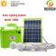 100Watt Solar power system lighting for home with lead acid battery