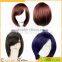 Ladies Straight Short Bob Hair Wig for Halloween Christmas Party Cosplay Costume