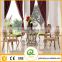 High Quality Durable Oval Glass Top Dining Table TH371