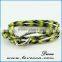 Green Color Nylon Rope Anchor Nautical Rope Bracelet