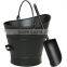 Metal Coal Bucket with Shovel