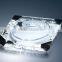 New Style Portable square glass ashtrays for sale