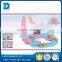 Fashion princess ferris wheel train rail electric toy car sets with CE certificate