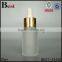 30ml frosted essential oil glass bottle dropper personal care empty glass bottle for oil cosmetic packaging wholesale