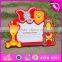 2015 Colorful kid wooden picture frame,Cheap wholesale wooden picture frame,Wooden wall hanging decorative picture frame W09A039