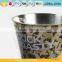 Garden Iron and Zinc Powder Coated Metal Flowers Water Bucket Florist Flower Buckets