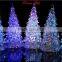 Cheap 2016 new LED 7 Colors Changing Acrylic Christmas Tree Night Light Lamp Home Decor Gift