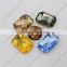 fancy Crystal 13*18mm colorful glass octagon stone