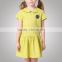 Stretchable Peter Pan Collar Luxury Baby Cloth Dress Reliable Supplier