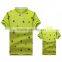 High Quality Men's Short Sleeve Summer Cultivate One's Morality Printing Lapel Polo T-shirt
