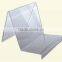 DM grocery store shelf acrylic menu holder fast food menu board