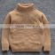 2016new design high neck Wool Knitted Children Sweater Kids Garment Online