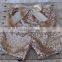 Fashion Newborn Baby Clothes Kids Girls Gold Sequin Matching Shorts With Bow Children Leggings