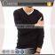 Pure cotton v-neck autumn pullover sweater for men