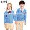 Custom fashion cotton school cardigan sweaters primary school uniform