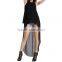 New Fashion Women Sleeveless Blouses false two piece short front long