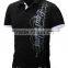 Men's 95%polyester 5%spandex Short Sleeve Polo Shirt With Printing