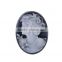 Wholesale Oval Black & White Woman Pattern Resin Cameo Embellishments