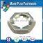 Made in Taiwan Captive Stainless Steel Zinc Plated Hexagonal Self Locking Counter Nuts