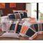 domitory cotton stripes&grid 3 pcs Single duvet cover set