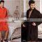 Microfiber Plush Fleece Bathrobe for Men and Women