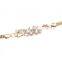 Fashion Lady Waist Chain Golden Flower Waist Belt