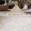 LS00258 V Back Short Sleeves Long Train Bulk Wedding Dresses Arabic Style for Black Women