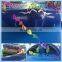 Hot air weled inflatable flying UFO/water sport games