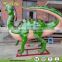 Outdoor Decoration Fiberglass Playground Dinosaur