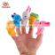 Wholesale mini stuffed funny lovely plush animal finger puppet