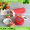 2015 new BPA free reusable plastic cup with handle 550ml