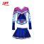 Most Popular Charming custom design Blue And Yellow Cheerleading Uniforms