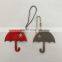 custom Promotional Soft PVC Reflective Keychain Hanger