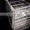 Cosmetic Organizer Clear Acrylic Jewellery Box Makeup Storage Case With Drawer