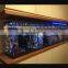 cheap clear ed illuminated acrylic led light display case wholesales