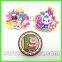 Custom soft pvc cartoon animal flower food fridge magnet for home