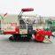 Tracked type light weight paddy half feed combine harvester with factory supplier