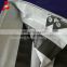 PE plastic sheeting tarpaulin flexible with 6 black or blue bands