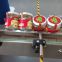 automatic can top side sticker labeling machine for cups
