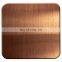 304 Golden Mirror Finish Titanium Gold Color Coated Stainless Steel Sheet