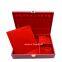 Creative jewelry big red wedding jewelry box, jewelry storage box, ring necklace plate, bracelet plate, spot customization