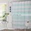 i@home Amazon hot sale simple striped polyester hotel shower curtain waterproof