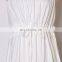 TWOTWINSTYLE Ruffles Party Ladies Dress Square Collar Spaghetti Strap High Waist Ruched Ded Dress