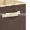 Colorful Door Fabric Gray Opening Front Toys Foldable Cloths Storage Box With Lid