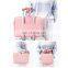 M size Professional cosmetic makeup bag organizer makeup box  with shoulder strap