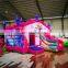 Supply Outdoor Amusement Park Kids Inflatable Bouncy Castle With Slide
